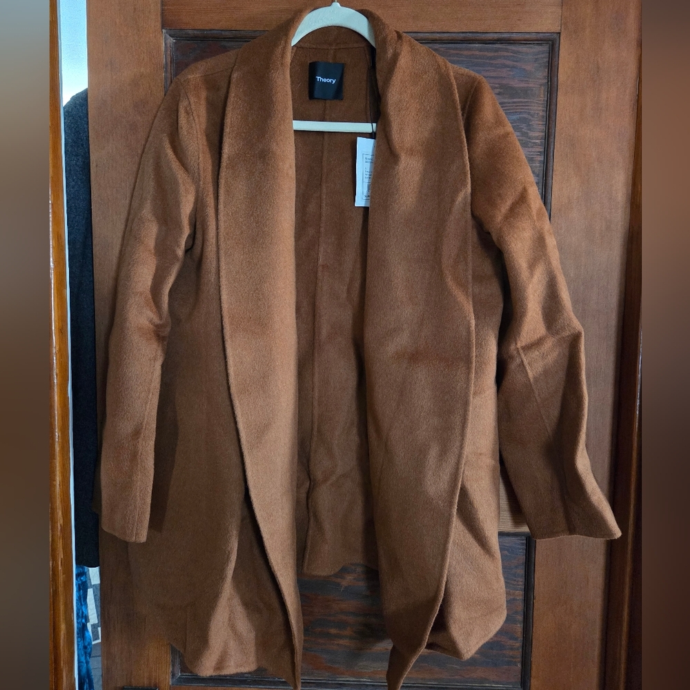 Theory Cashmere Wool Coat